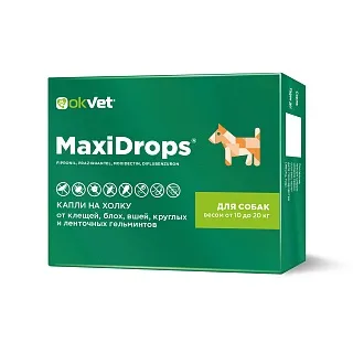 MAXIDROPS® для собак: описание, применение, купить по цене производителя